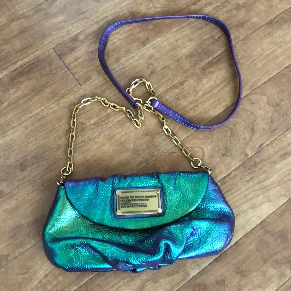 Marc Jacobs iridescent small crossbody